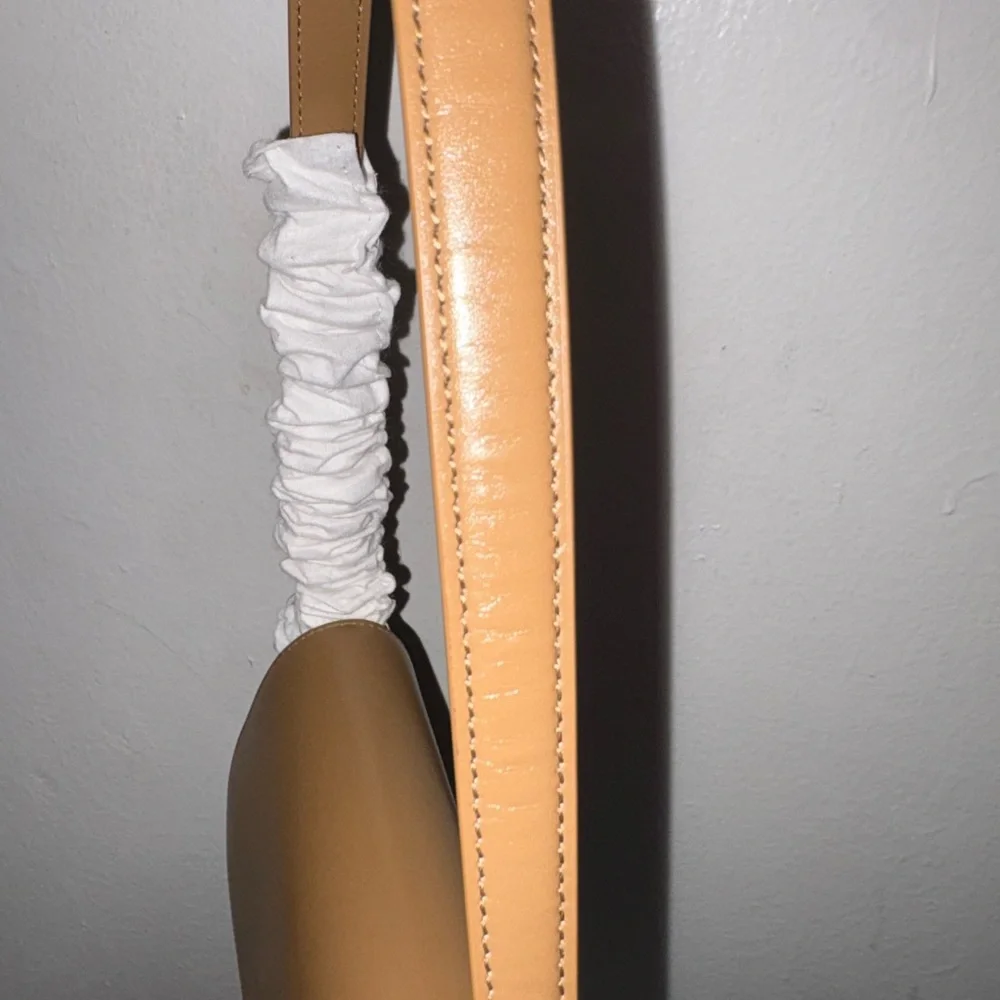 Saint Laurent Mini Voltaire Shoulder Bag — Dark Cork Calfskin — Retail $2500 - Picture 9 of 15